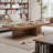 Burlywood Solid wood Rectangular Coffee Table-109099232