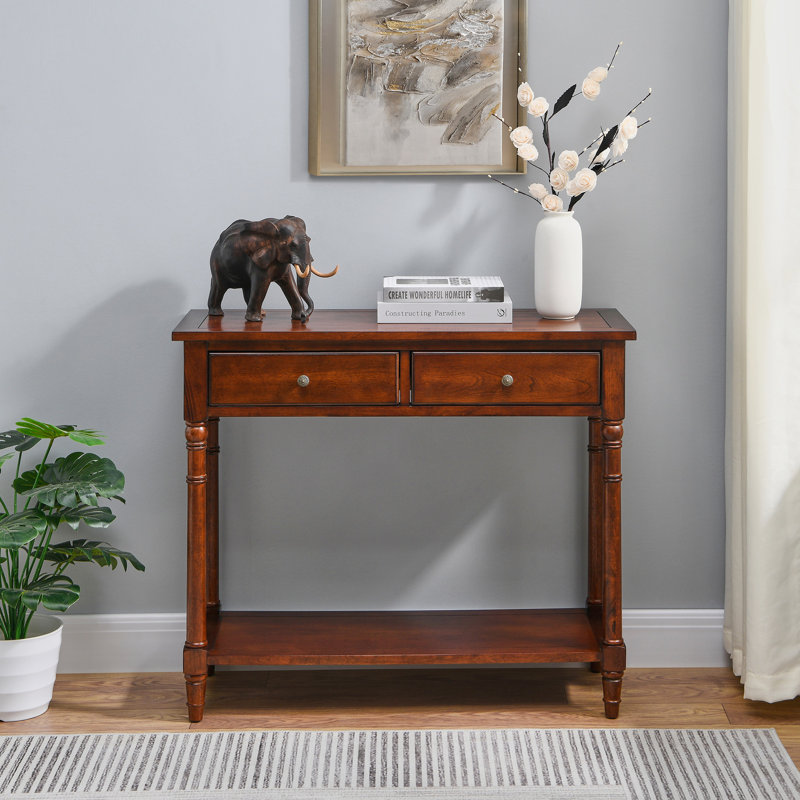 Beauman 90 cm W Console Table, Brown