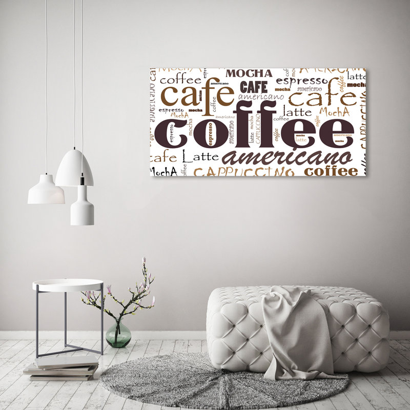 Coffee - Wrapped Canvas Print