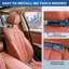 SUV Dog Barrier, 50-Inch Canine Auto Divider for Behind Front Seat, Escape-Proof Rear Seat Partition and Cargo Area Gate, Durable Mesh Pet Restraint for Vehicle Safety