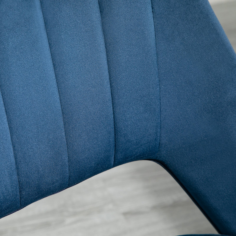 Office Chair, Dark Blue, Blue