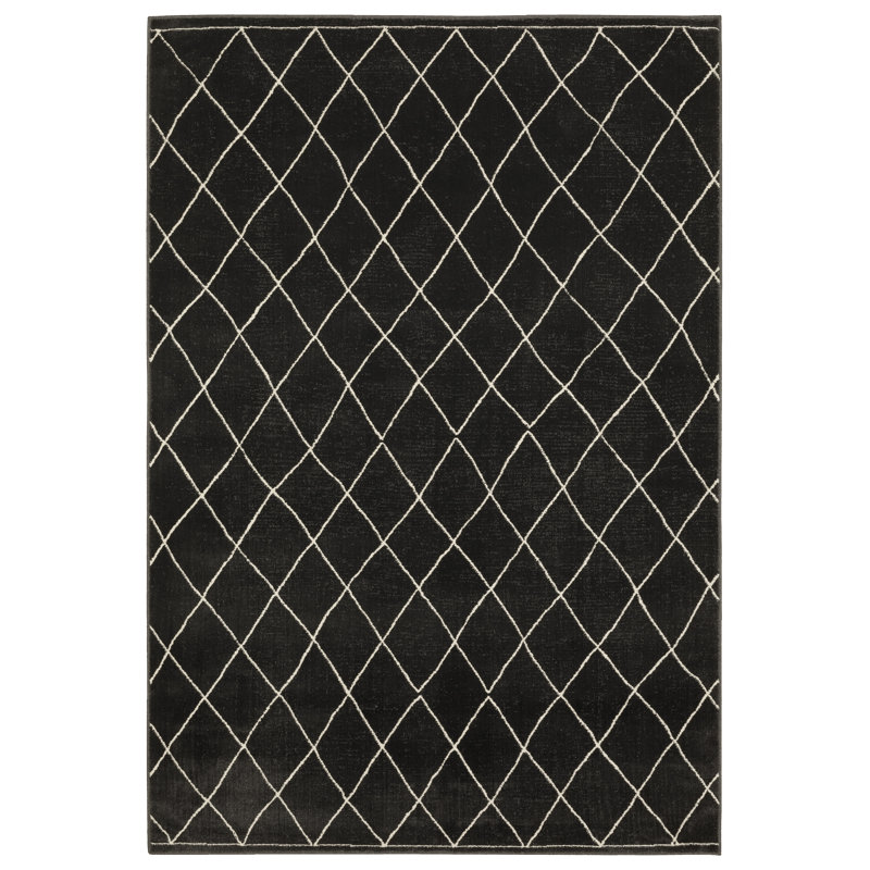 Eola Geometric Indoor Rug, Rectangle 6'7" x 9'6"