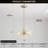6 Light Crystal Chandelier