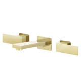 Wall Mounted Bathroom Faucet with Drain Assembly