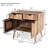 Kiyra Mango Wood Storage Cabinet