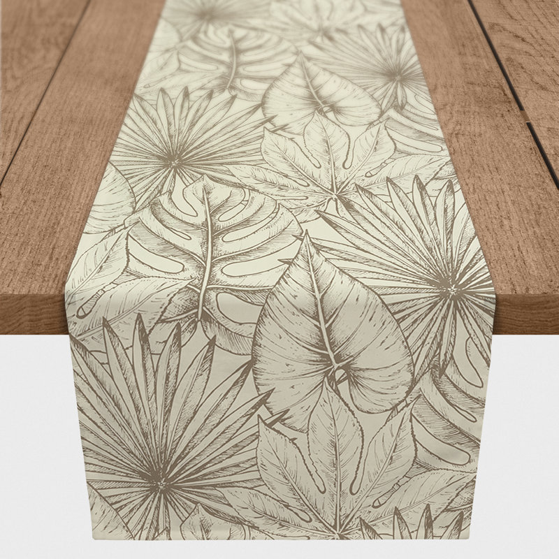 Laufer Floral Table Runner, 90" x 16"