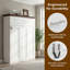 Lit escamotable simple avec 3 tiroirs