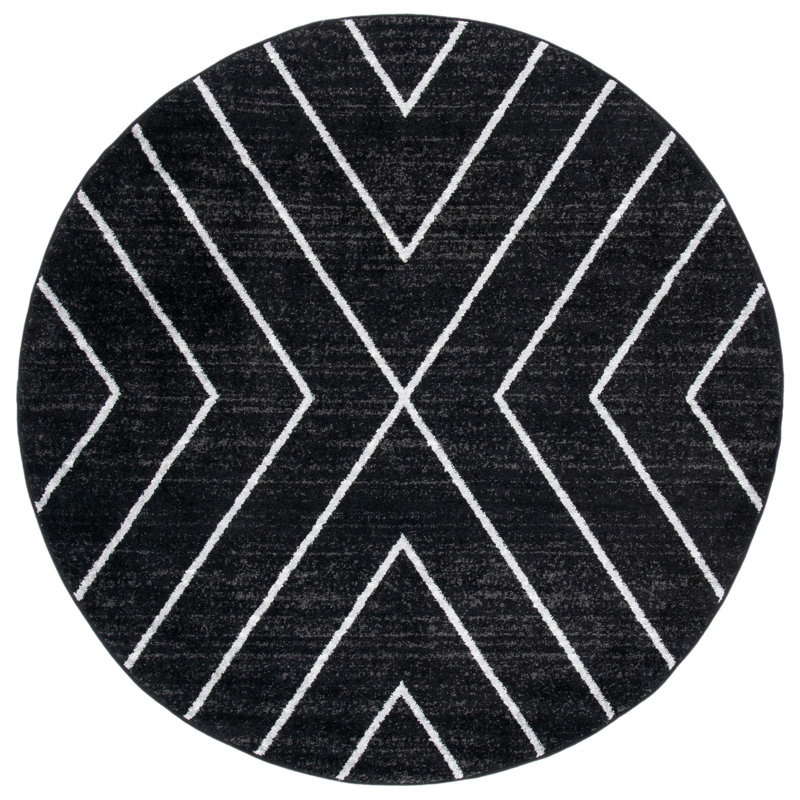 Tapis géométrique Marson Performance, Rond 6 pi