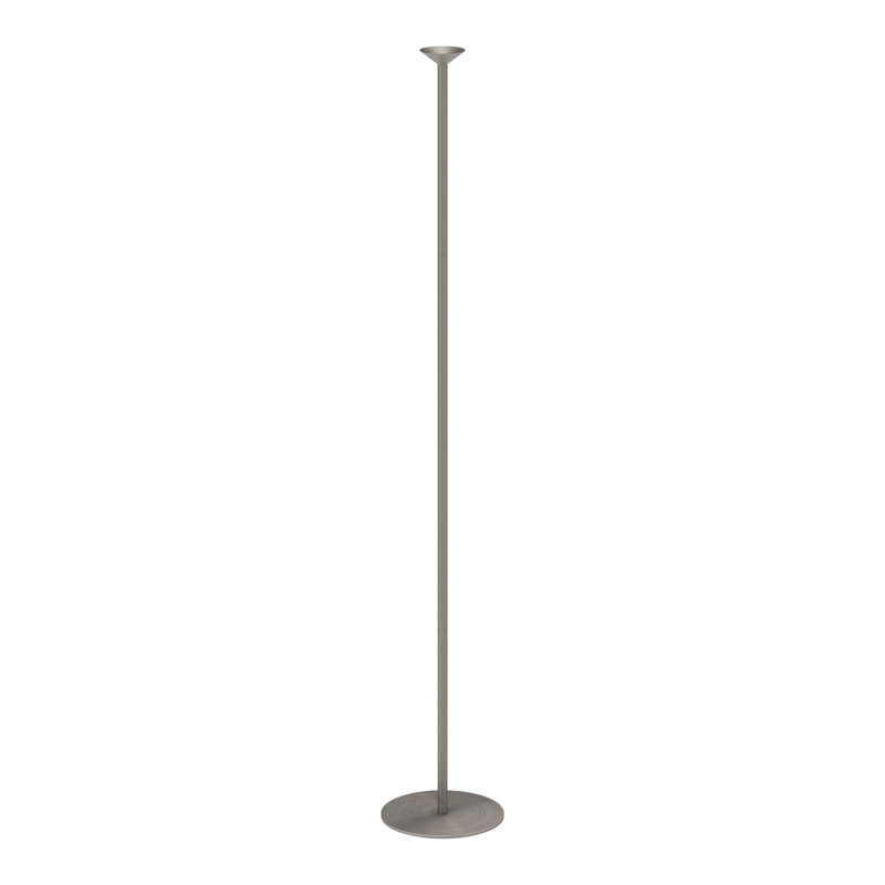 Valor 78-in Brushed Nickel dimmable LED Floor Lamp, Brushed Nickel