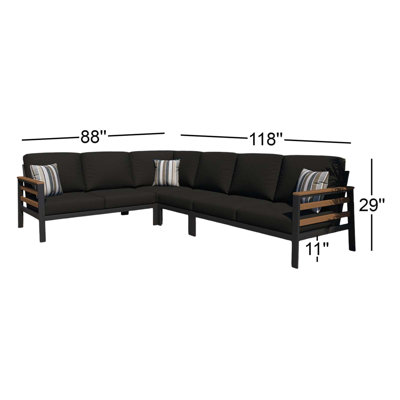 Townsend 88" Sunbrella® Patio Sofa