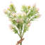 Paquets de 6 fleurs artificielles Thistle - vert et rose - ensemble de 6