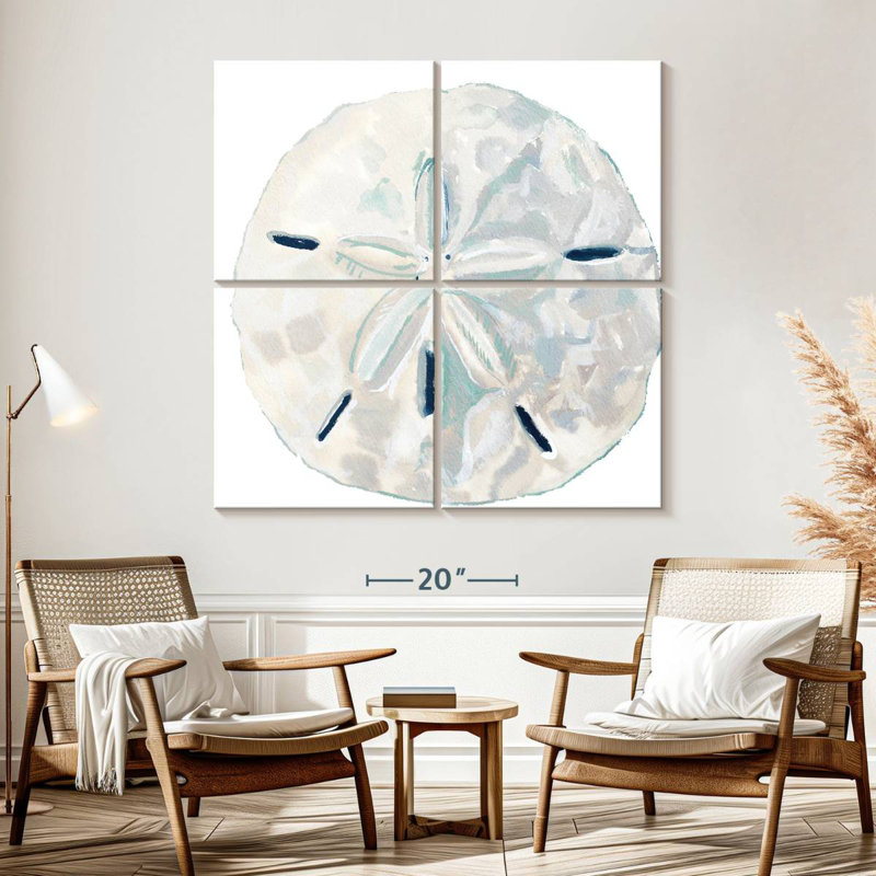 Brampt Light Sand Dollar, 57" H x 57" W