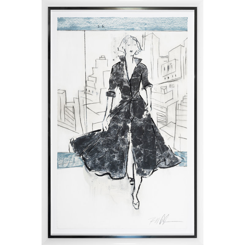 City Woman 1 Print by Robert Robinson