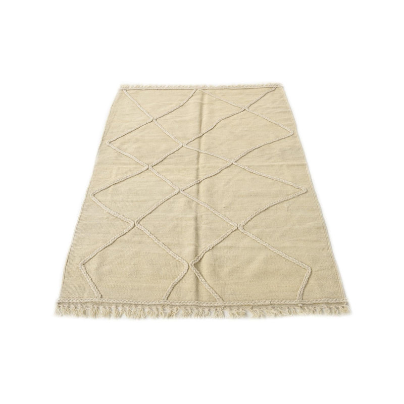 Tapis ivoire 3 pi 5 po x 4 pi 10 po