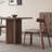 Retro light luxury rectangular dining table set-102552087