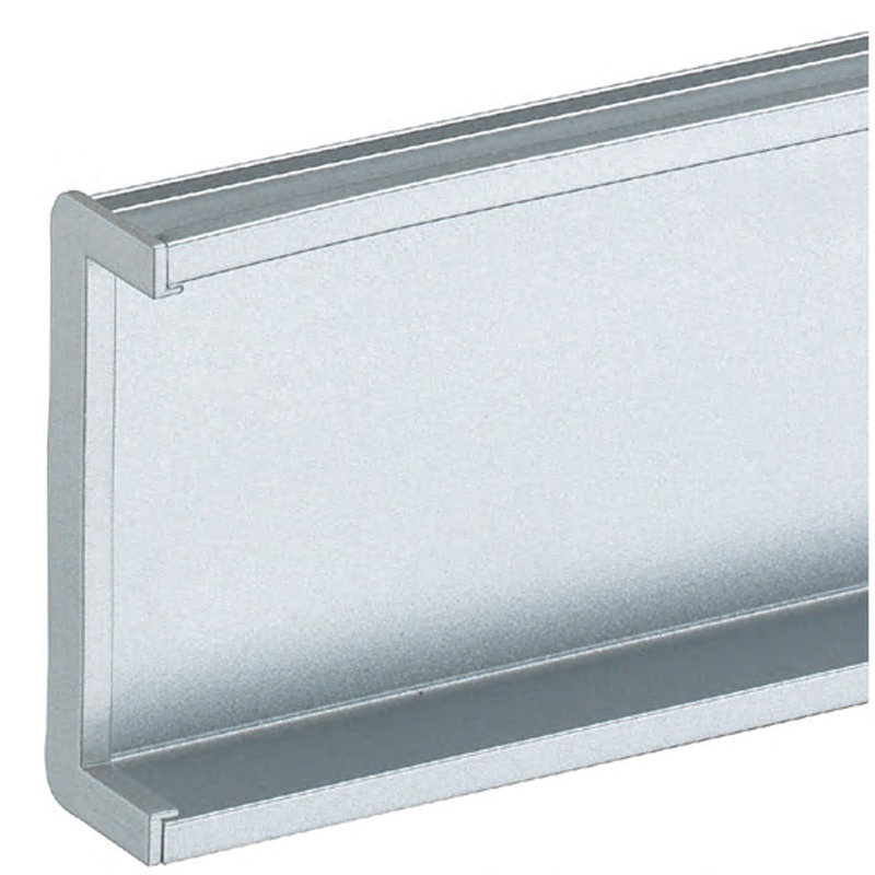 Handle-Free Cabinet Hardware Left and Right C Cap, Black