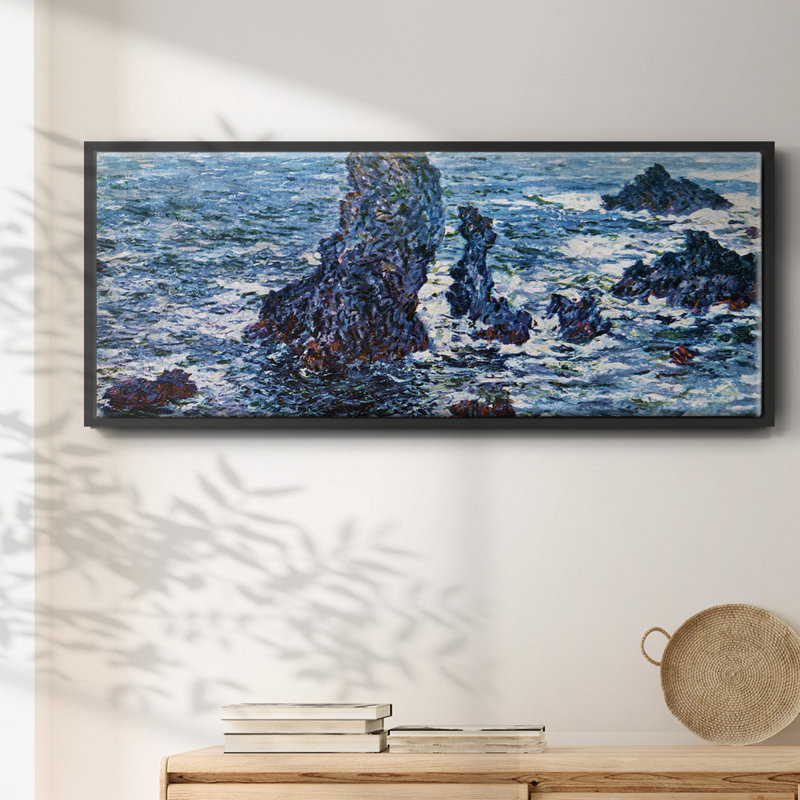 Rocks on Belle - Framed Canvas