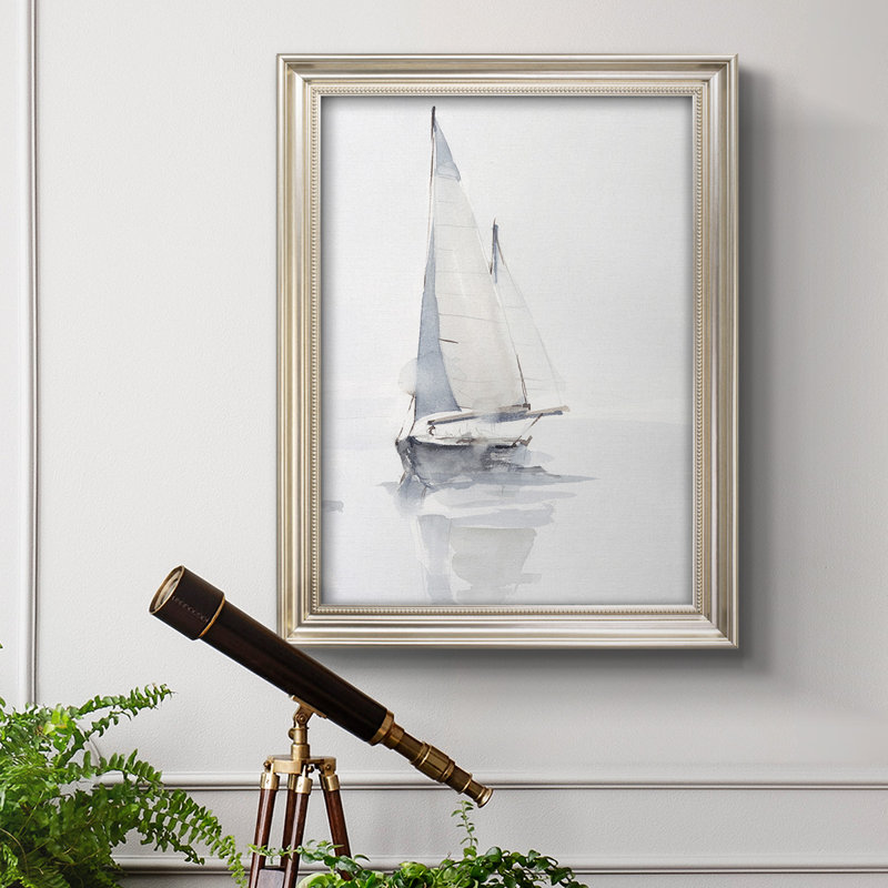 «Misty Harbor II», reproduction d'art sur toile, L 29 po x H 41 po