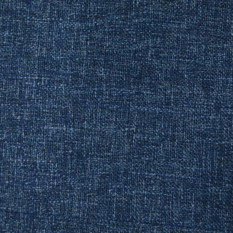 64 po Canapé-lit simple en lin, Bleu
