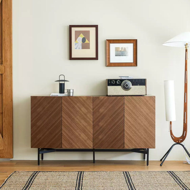 Light Luxury Four-Door Sideboard