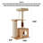 Simple Style Multi-functional Cat Tree
