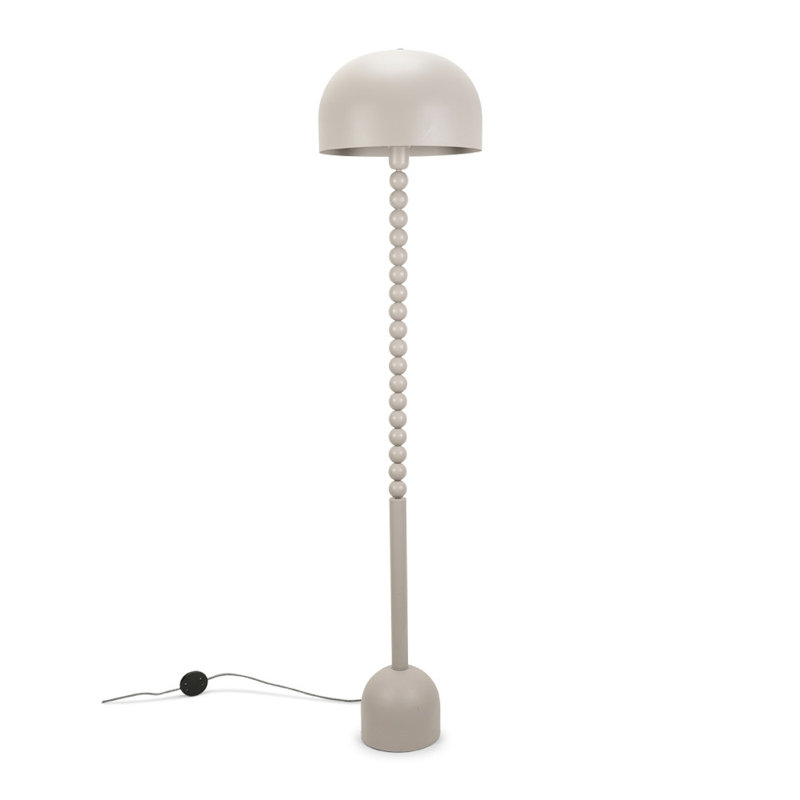 Brundon 145cm Silver Traditional Floor Lamp
