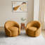 Aunna 89.2Cm Wide Swivel Barrel Chair-137911693