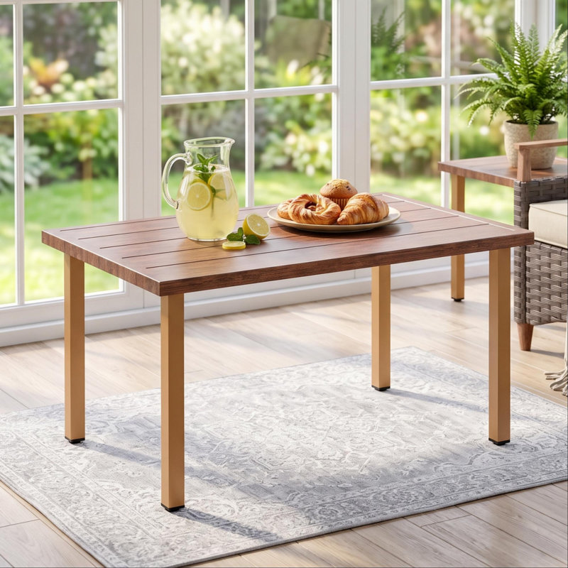 Table basse d'extérieur Melvarn