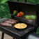 Char-Griller Smokin' Pro Charcoal Barrel Grill and Offset Smoker
