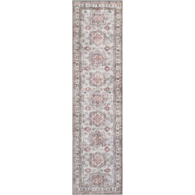 None Huguenot Runner Rug Ivory Color