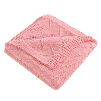Recycled Chevron Knit Throw - Silky Soft 51x67" Sofa Bed Blanket?