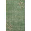 Tapis vert élégant 5 x 8