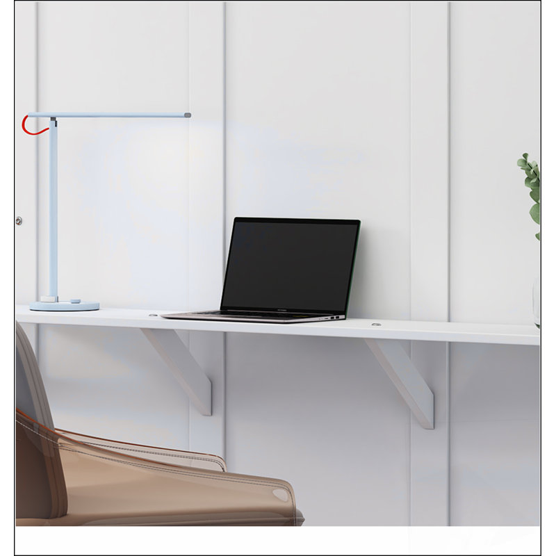 Grand lit escamotable, lit escamotable à armoire de 68 po avec bureau combiné, parfait pour la chambre d'amis, le bureau