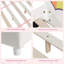 Lit plateforme pour enfants en tissu