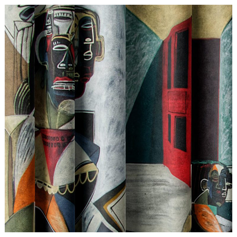 Steinmar Velvet Blackout Curtain Panel Pair, 148cm Width x 200cm Drop