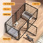 Cage pour chien durable et spacieuse de 47,2 pouces pour petits, moyens et grands chiens, idéale pour une utilisation intérieure et extérieure