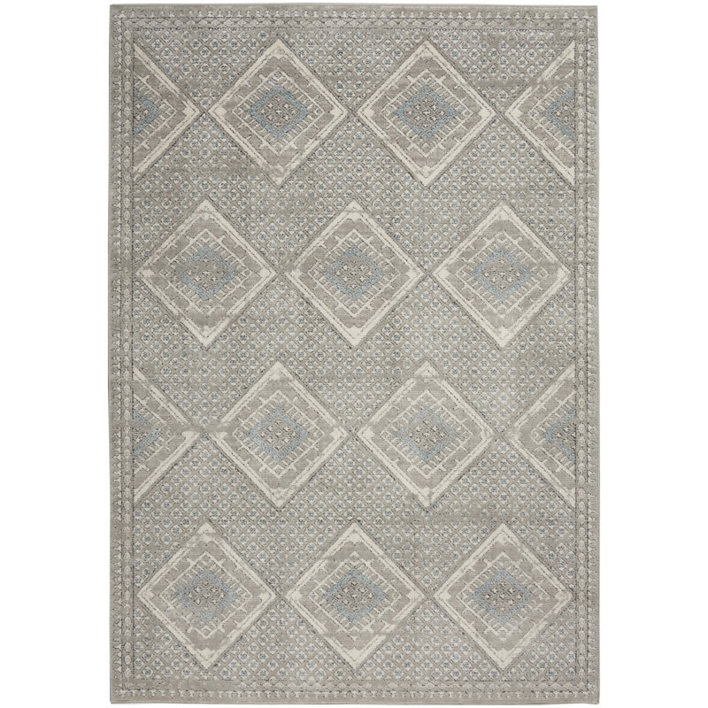Tapis beige Freeda, Rectangle 5 pi 3 po x 7 pi 3 po