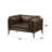 Distress Top Grain Leather Chair