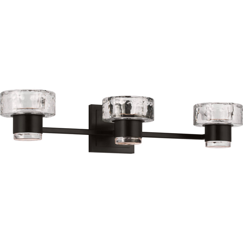 Chapman and Myers Rustic Holsted Vanity Light, Aged Iron