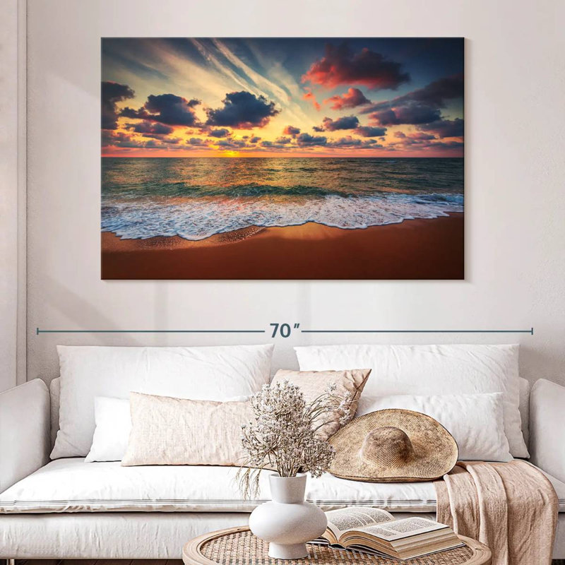 Gillard Summer Sunset Sky, H 34 po x l 51 po
