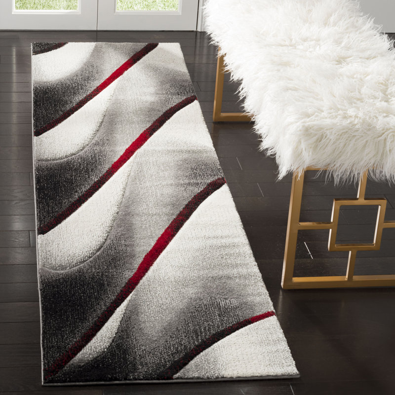 Vilica Performance Abstract Rug, Runner 2'3" x 22'