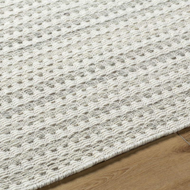 Syrine Wool Striped Indoor Rug, Rectangle 3'6" x 5'6"
