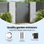 Double Gate with Lock-848727757