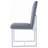 Grey Cube Base Dining Chair