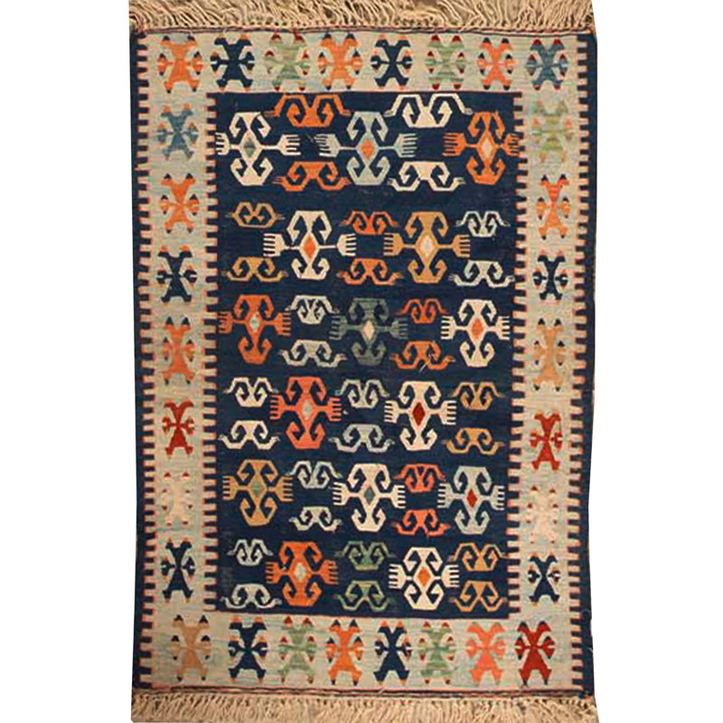 Wool Southwestern Area Rug