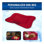 Lit de chien personnalisé avec nom personnalisé - lits pour animaux de compagnie doux - matelas pour chien avec housse lavable amovible