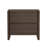 Linda 24" Modern Nightstand with 2 Drawers in Walnut Brown-116275882