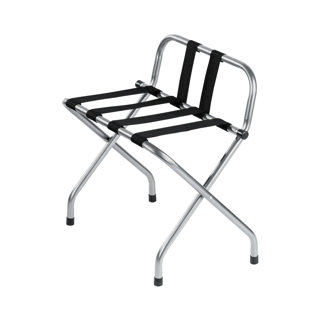 Folding Metal Luggage Rack (Set of 4)