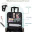 Trousse de train roulant, trousse de maquillage professionnelle, sac de rangement pour maquillage