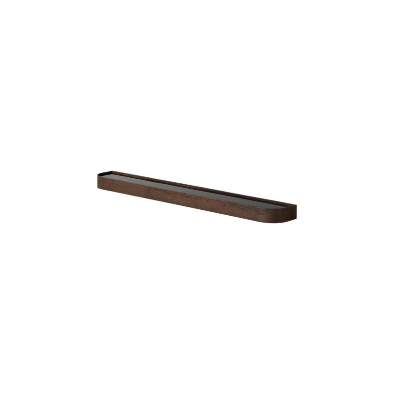 Epoch Shelf, 150, Natural Oak/Fog, Dark Stained Oak/Black